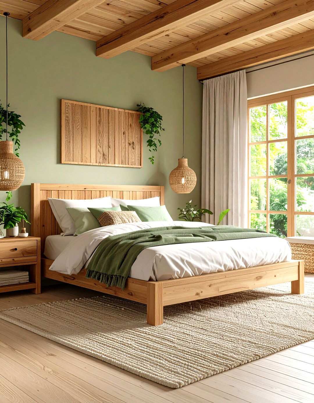 Sustainable Material Focus - 24 Scandinavian Bedroom Ideas