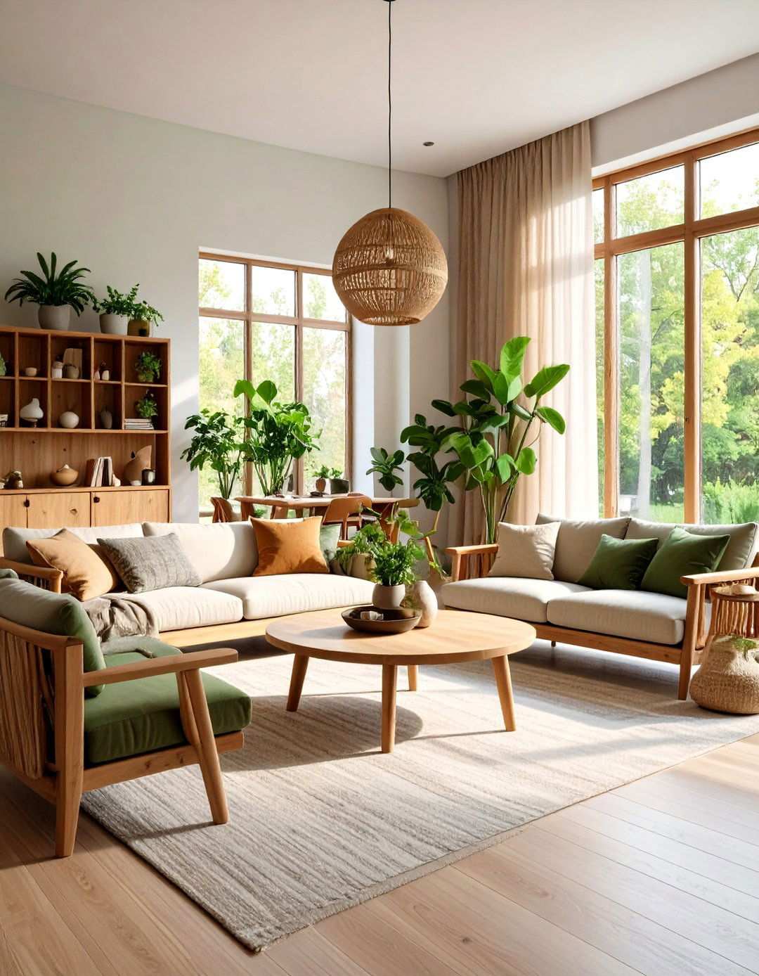 Sustainable Materials Showcase - 24 Large Living Room Ideas