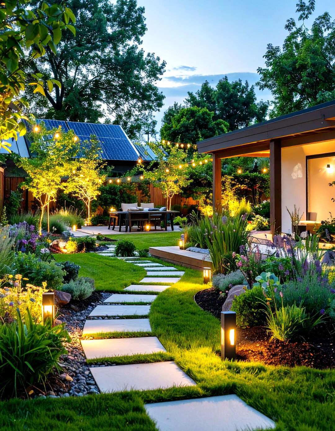 Sustainable Modern Garden System - 24 Modern Backyard Ideas