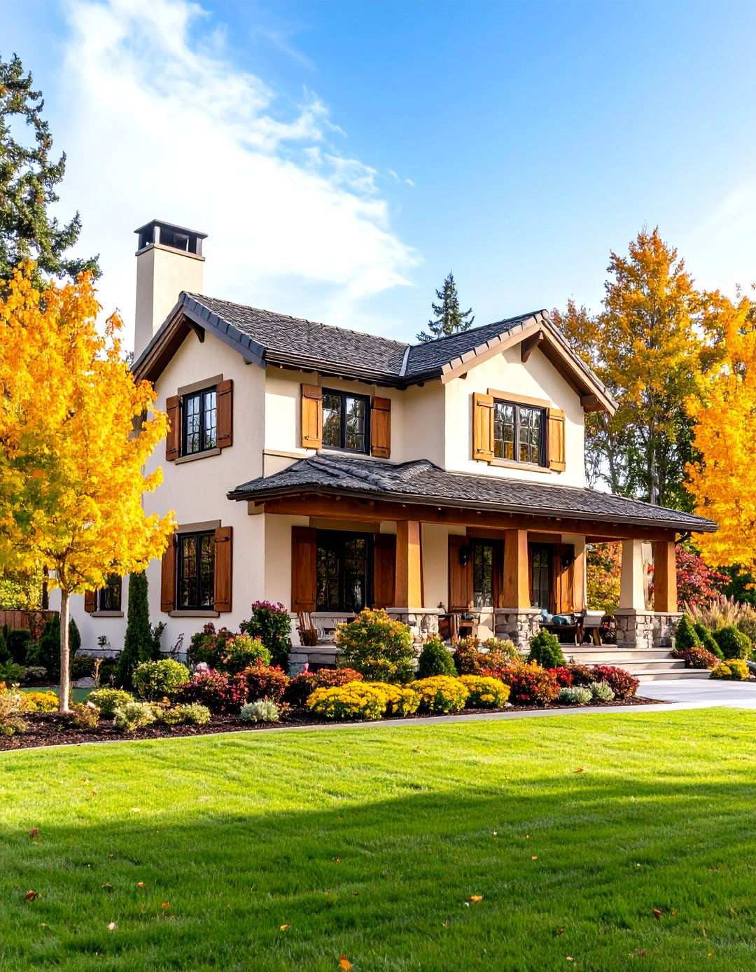 Swiss Coffee Warmth and Character - 24 Off-white Paint Colors for Home Exteriors