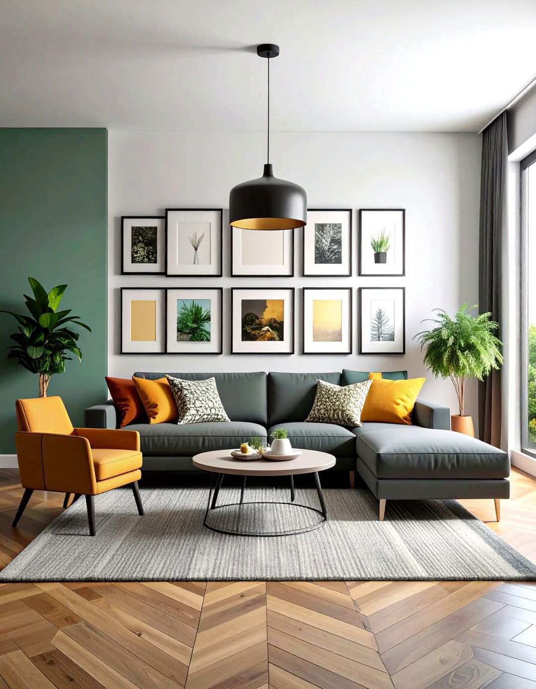 Symmetrical Grid Photo Displays - 24 Photo Wall Ideas