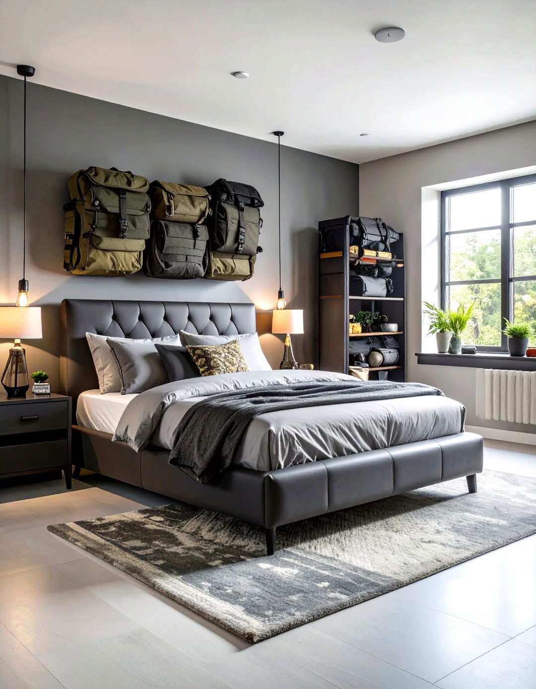 Tactical Gear Bedroom - 24 Hunting Bedroom Ideas