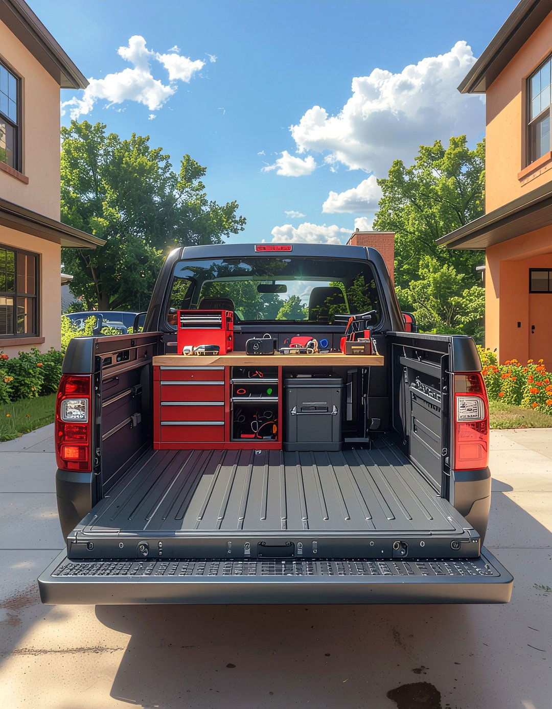 Tailgate Storage Integration - 24 Truck Bed Storage Ideas