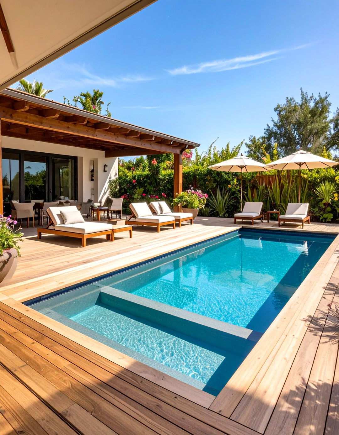 Tanning Ledge Spool Design - 24 Spool Pool Ideas