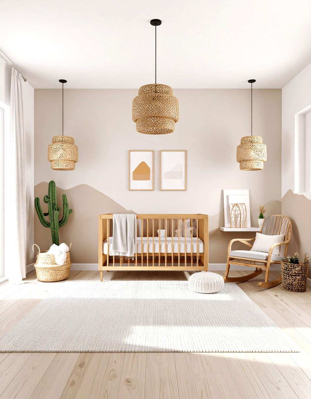 Tatooine Desert Oasis - 24 Star Wars Nursery Ideas