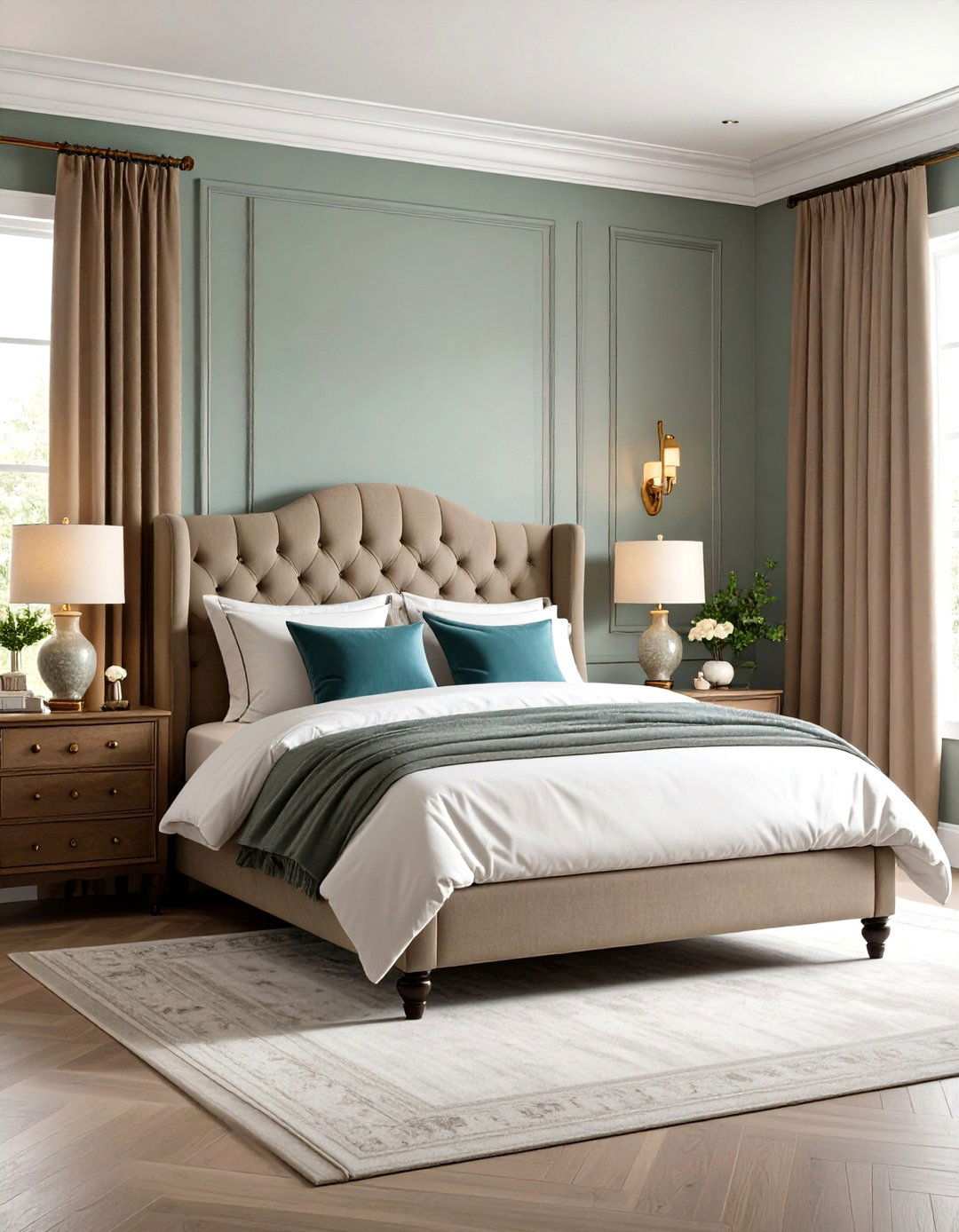 Taupe and White Bedroom - 24 Taupe Bedroom Ideas