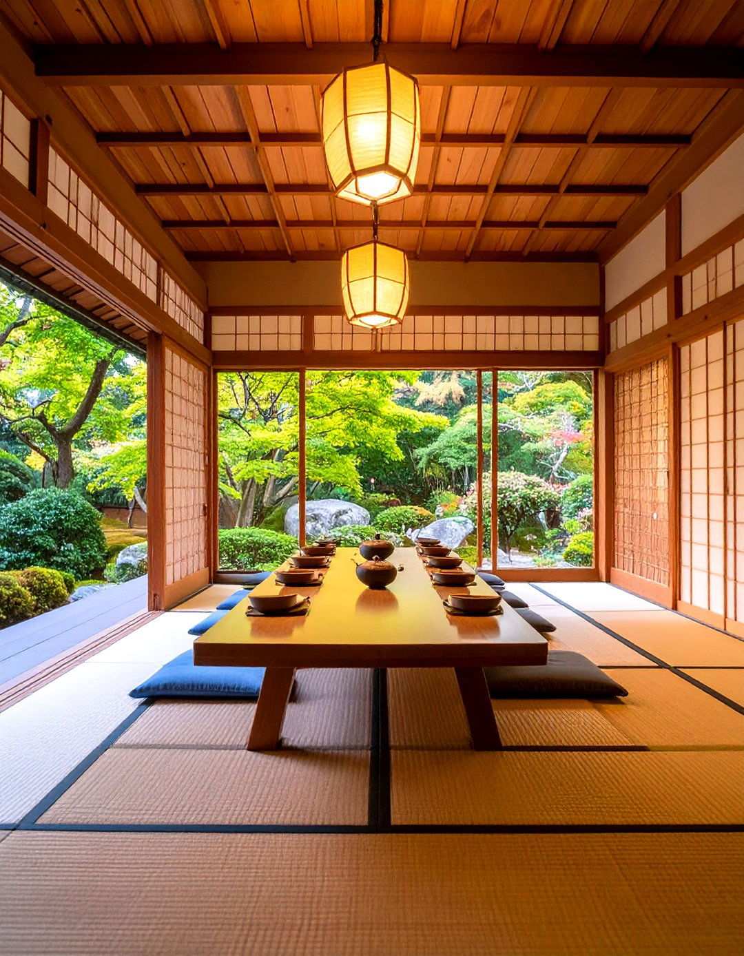 Tea Ceremony Inspired Dining - 24 Japanese Dining Room Ideas