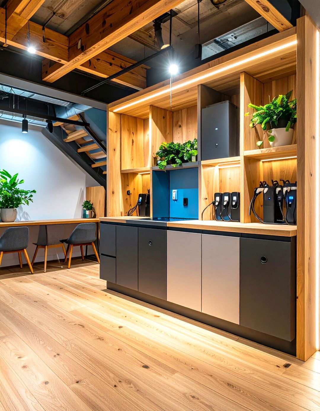 Technology Charging Station Hub - 24 Under Stair Storage Ideas