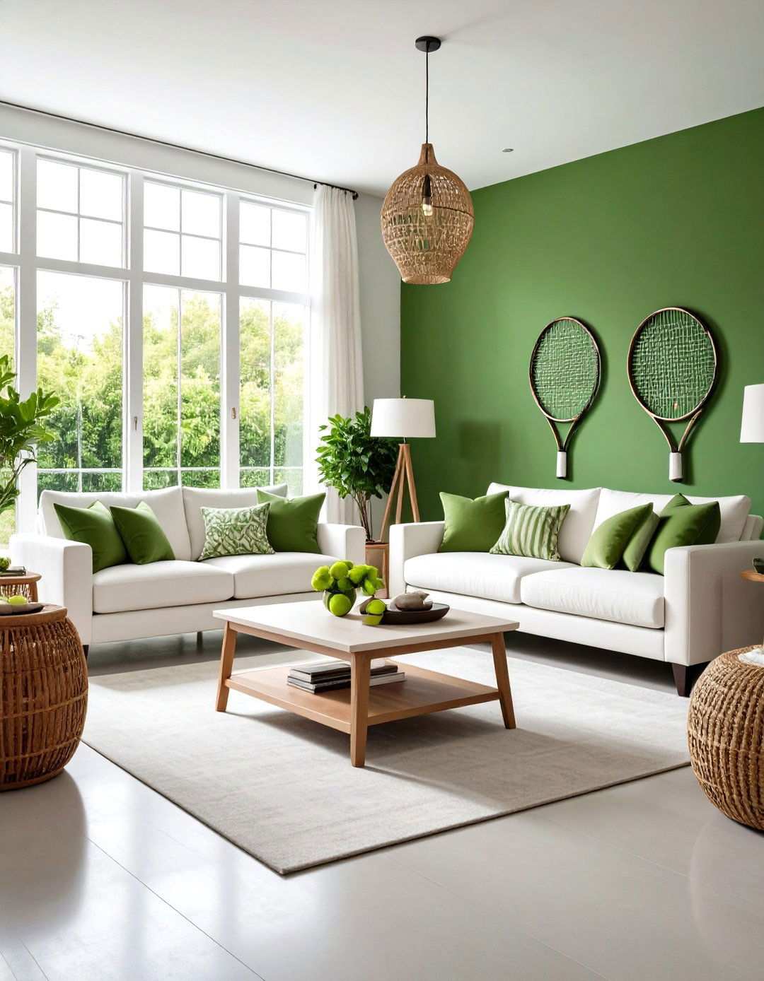 Tennis Club Living Room - 24 Preppy Living Room Ideas