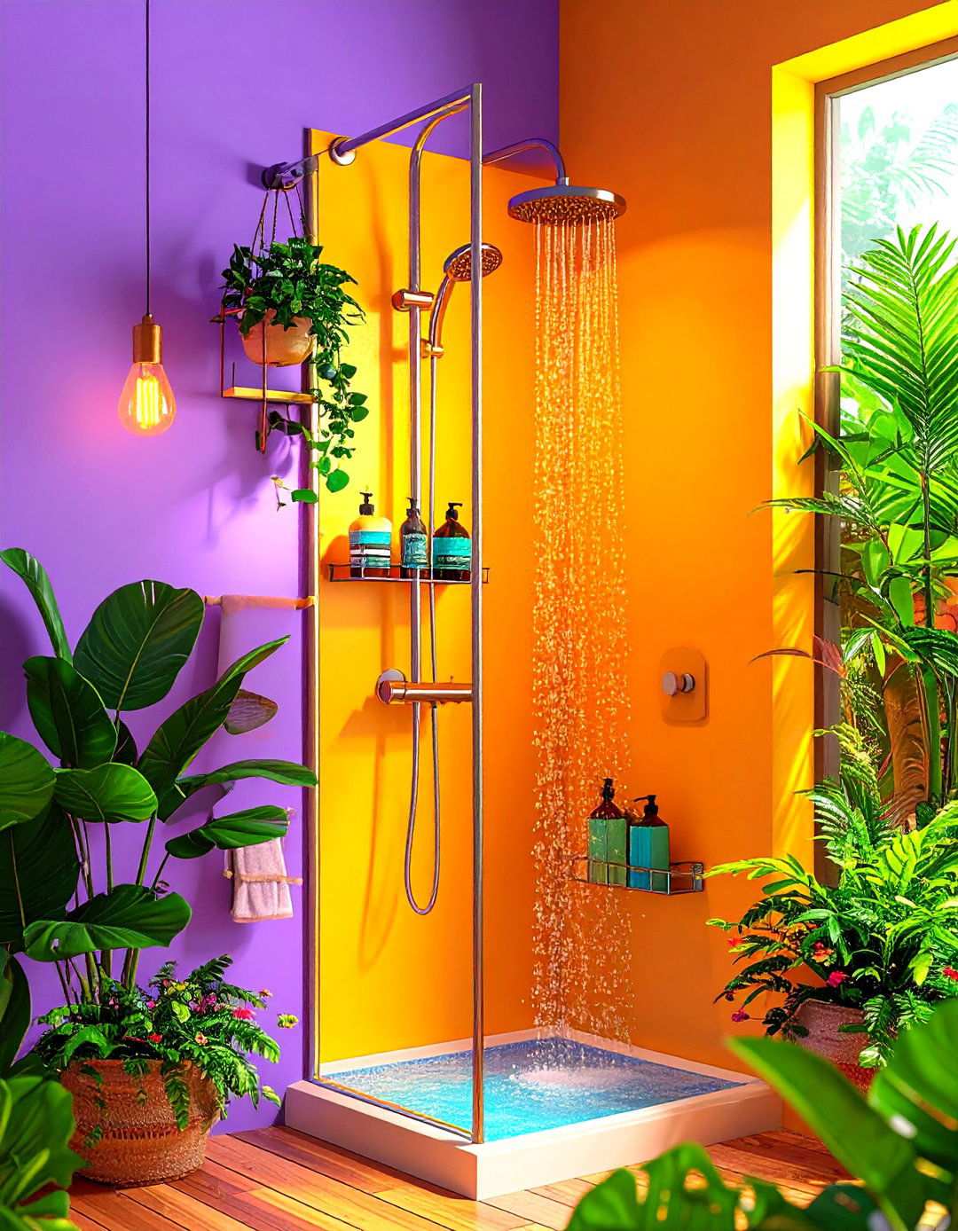 Tension Rod Storage Systems - 24 Small Bathroom Shelving Ideas