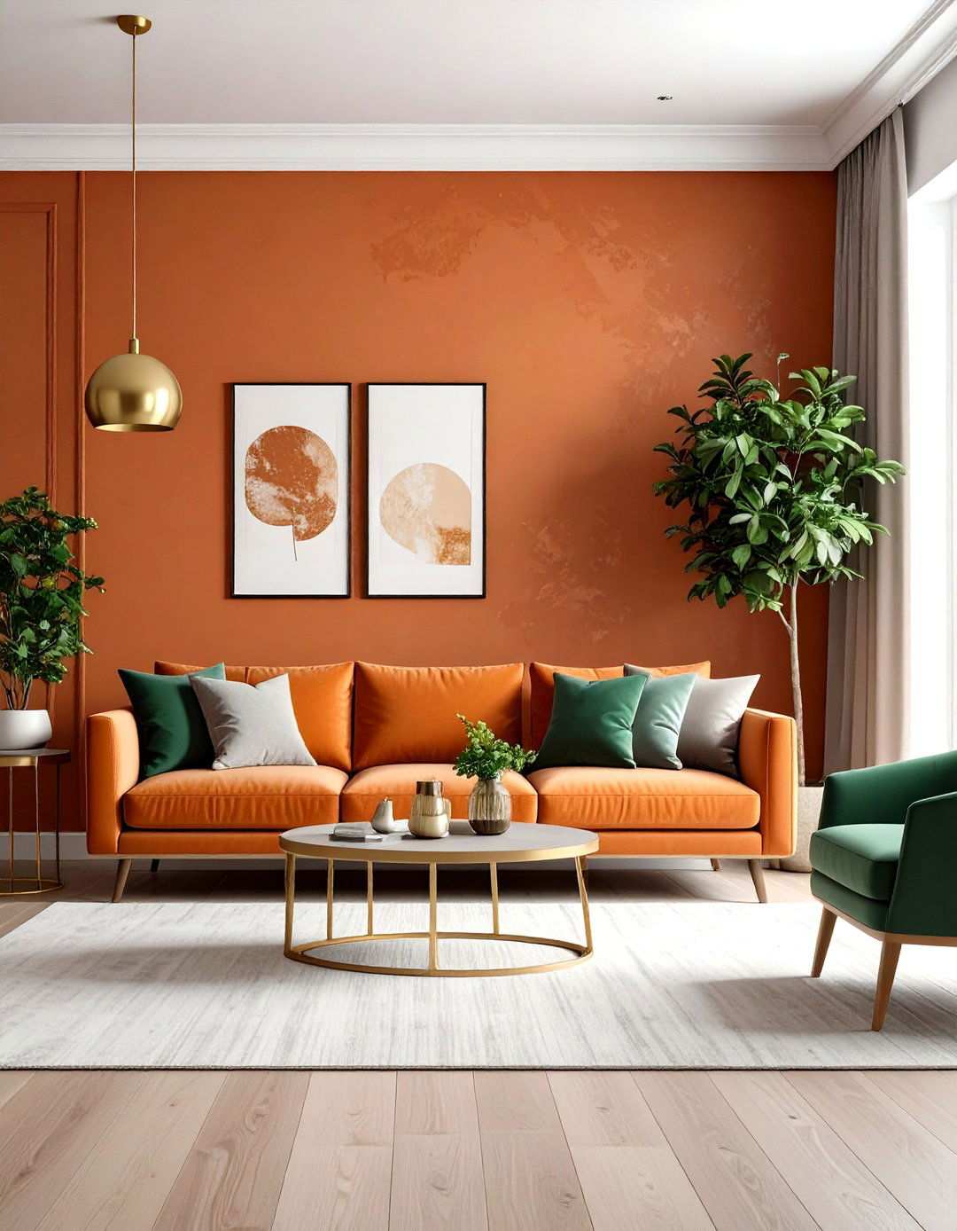 Terracotta Accent Wall Designs - 24 terracotta home decor ideas