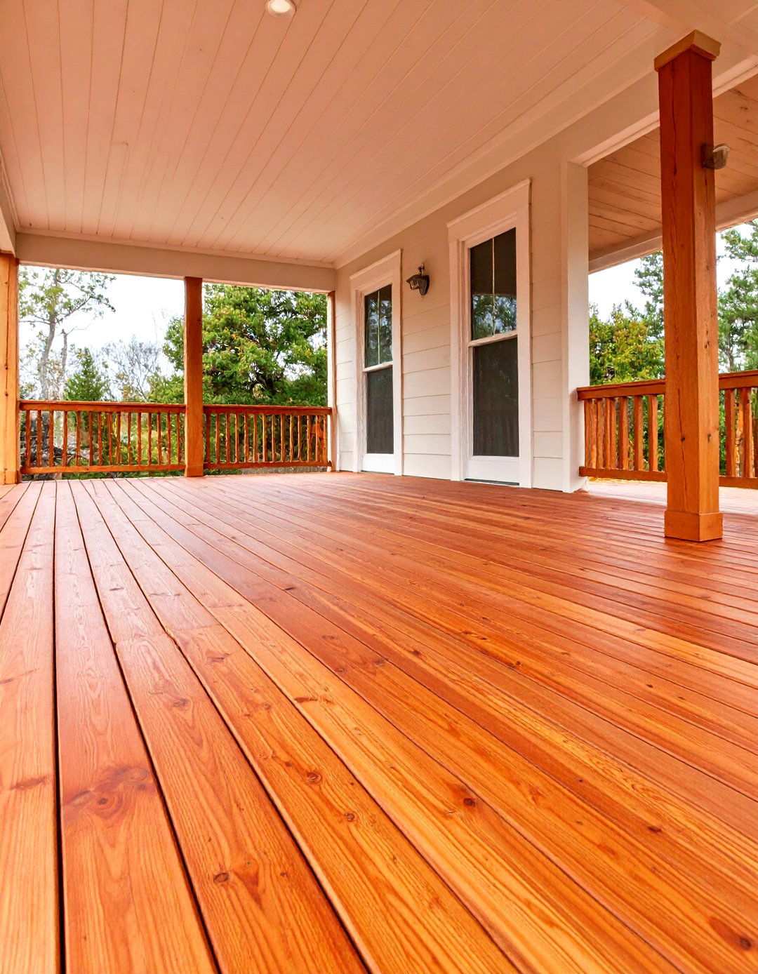 Terracotta Floor Stain - 24 Porch Paint Colors