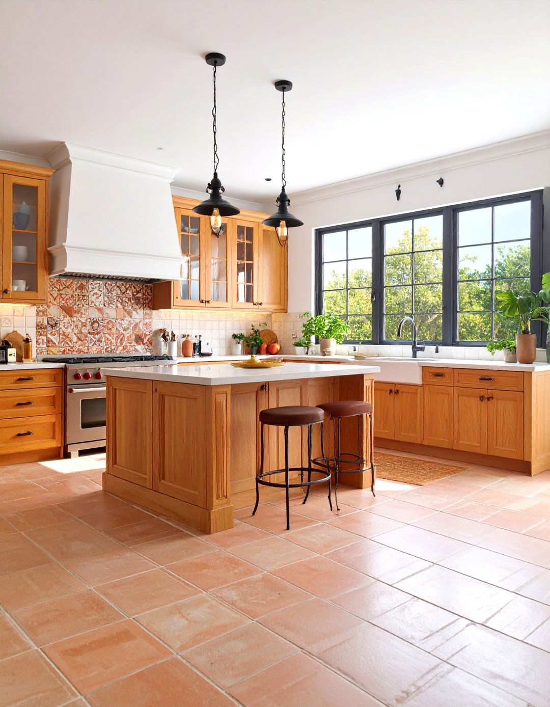 Terracotta Kitchen Design - 24 Mediterranean Interior Design Ideas
