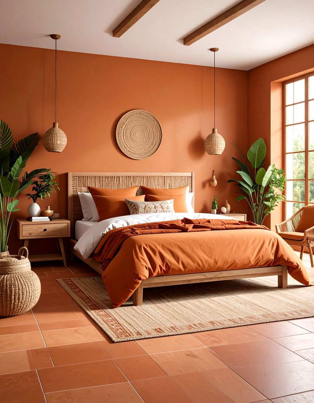 Terracotta Warmth Design Theme - 24 Mediterranean Bedroom Ideas