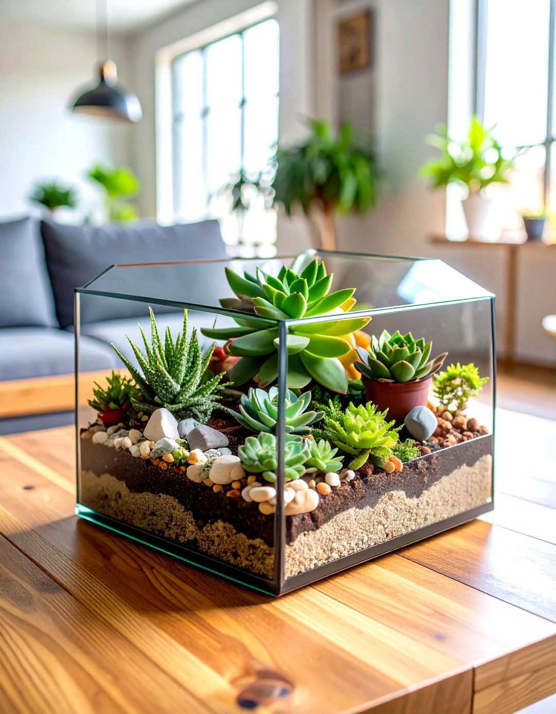 Terrarium Miniature Ecosystems - 24 Ways Decorating With Plants
