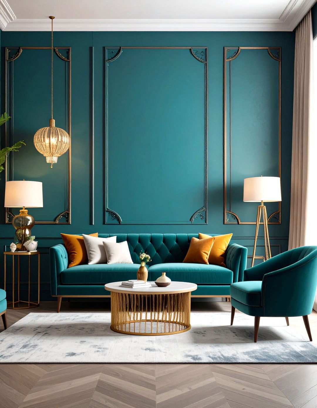 Textured Accent Walls - 24 Room Decorating Ideas