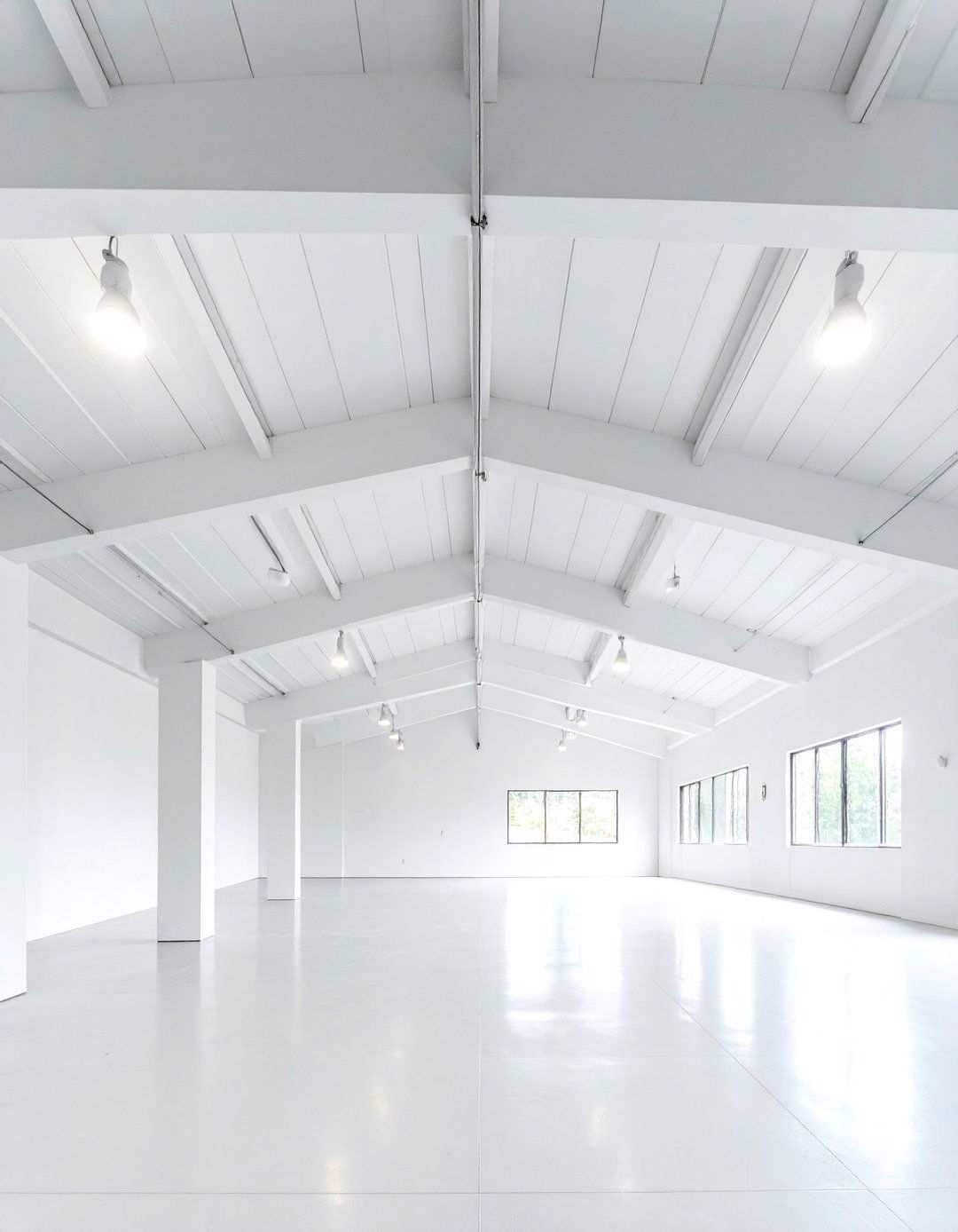 Textured Drywall Ceiling with Painted Finish - 24 Shed Ceiling Ideas