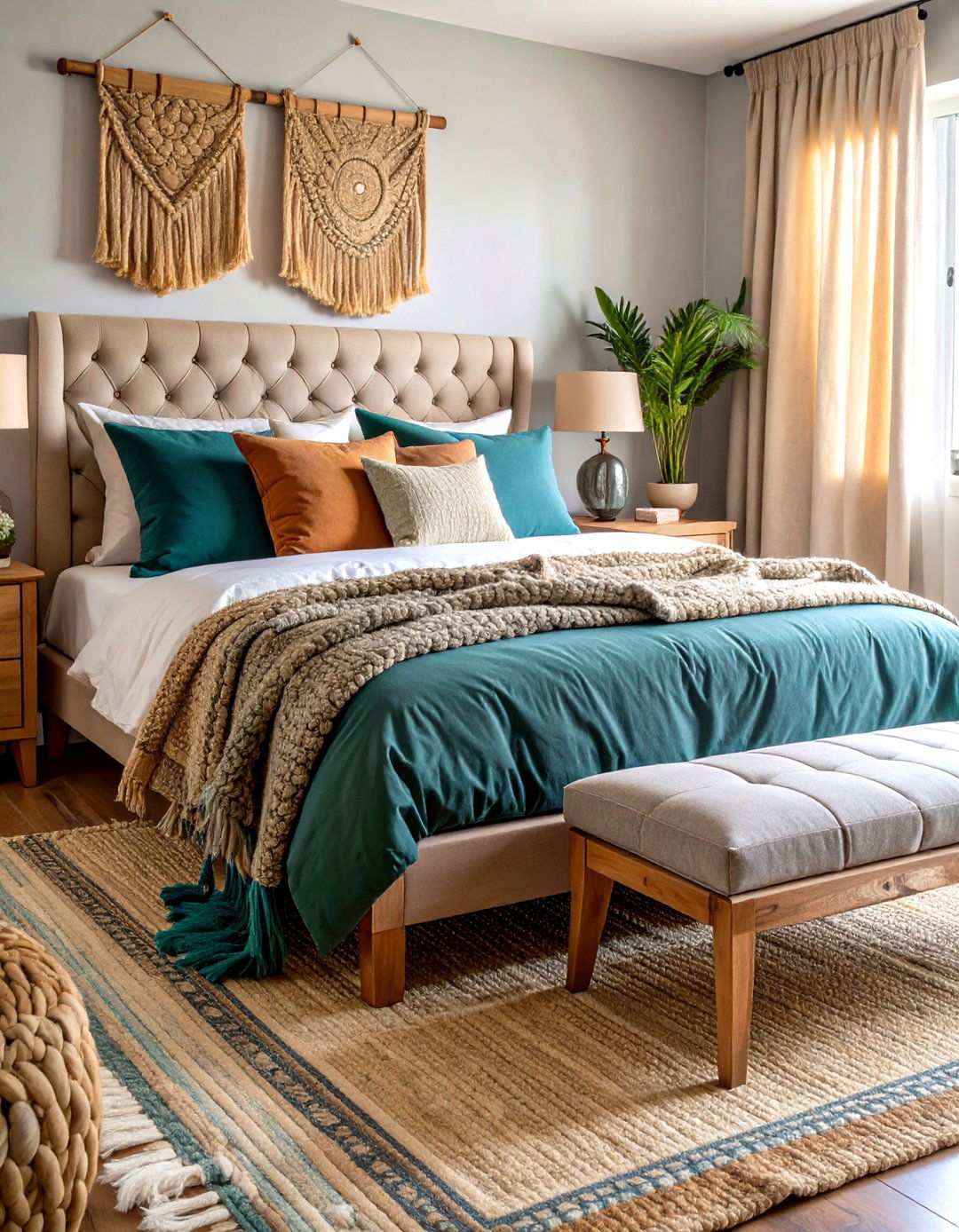 Textured Magnolia Bedroom - 24 Magnolia Bedroom Ideas