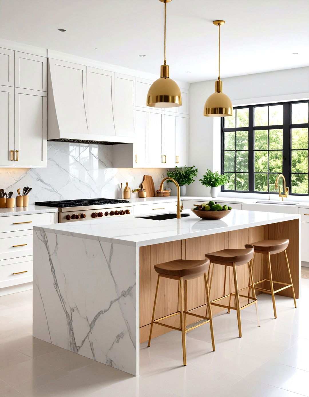 Textured Matte Finish Surfaces - 24 Quartz Kitchen Countertops