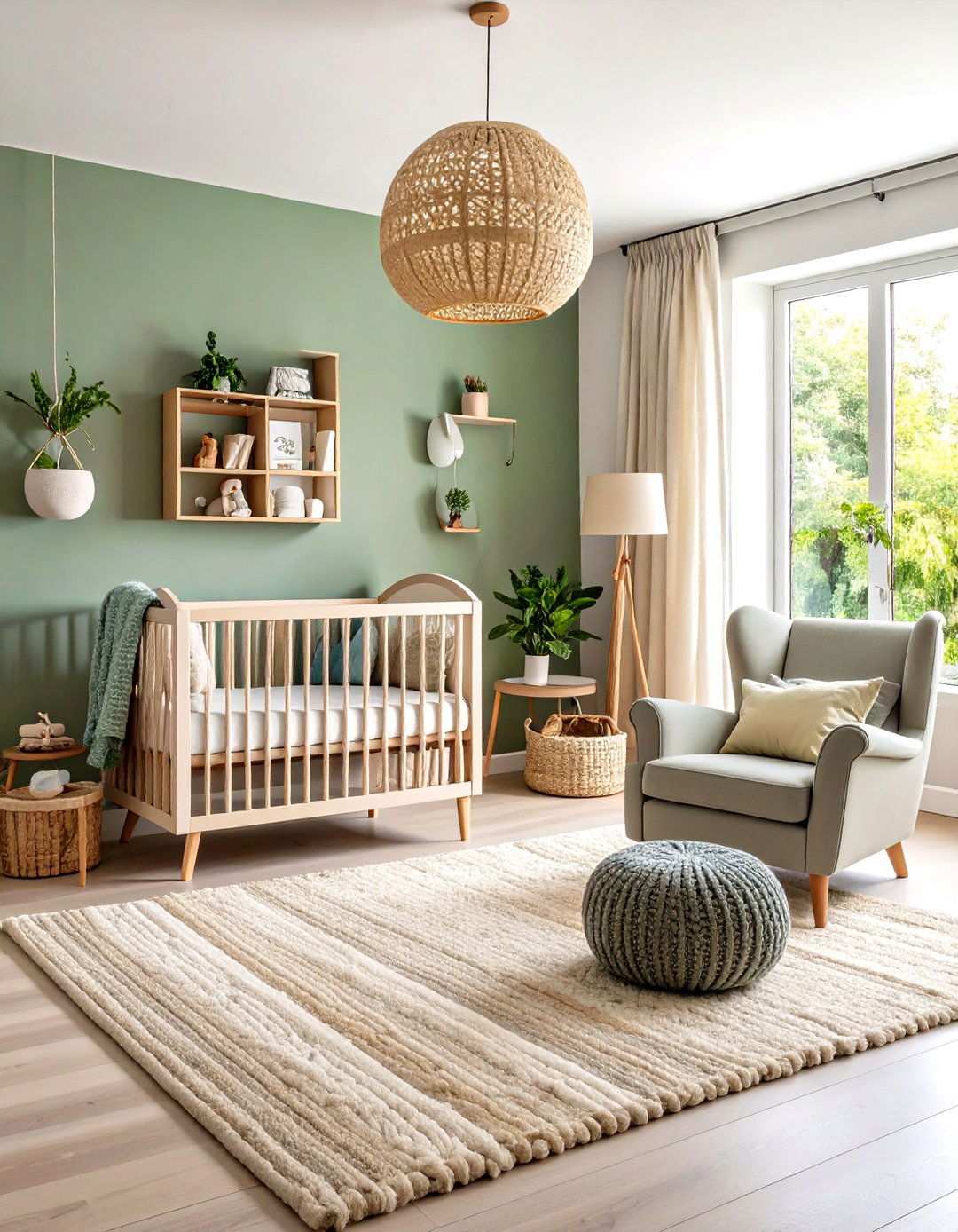 Textured Neutral Nursery - 24 Neutral Nursery Ideas