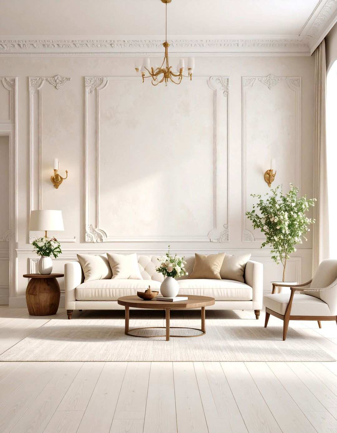 Textured Plaster Walls - 24 Tuscan Living Room Ideas