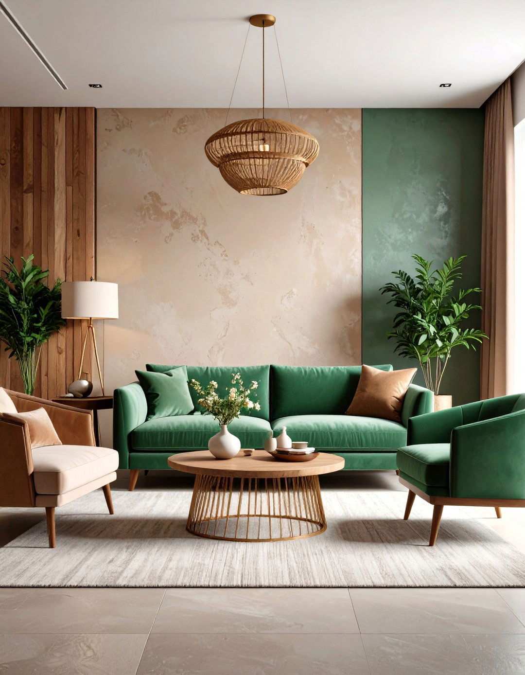 Textured Wall Living Room - 24 Southwest Living Room Ideas