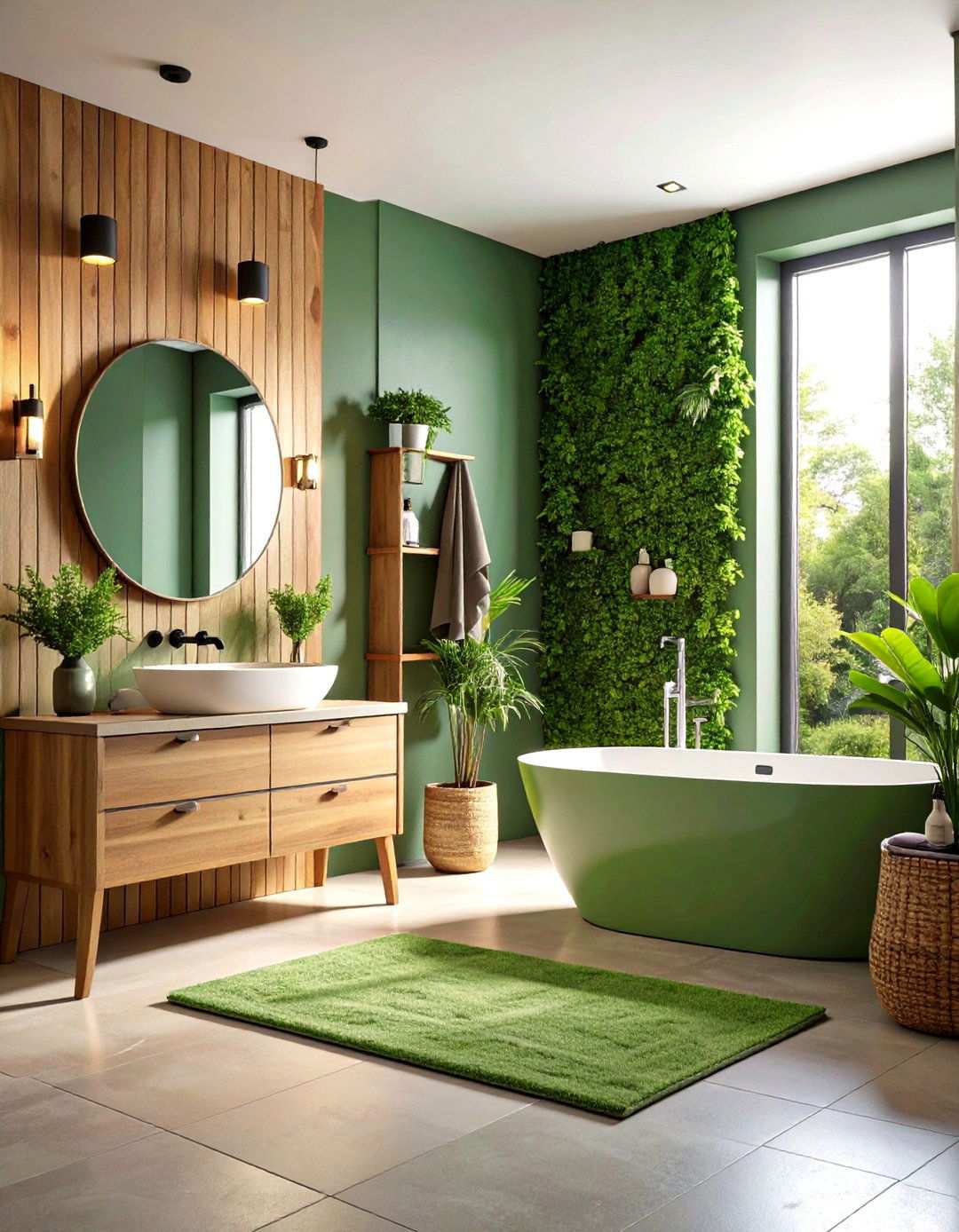 Textured Wall Treatments - 24 Small Powder Room Ideas