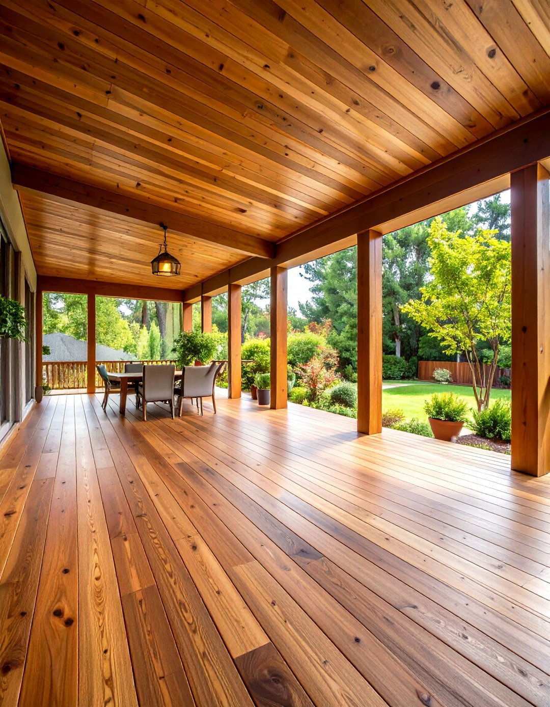 Thermally Modified Wood Flooring - 24 Porch Flooring Options