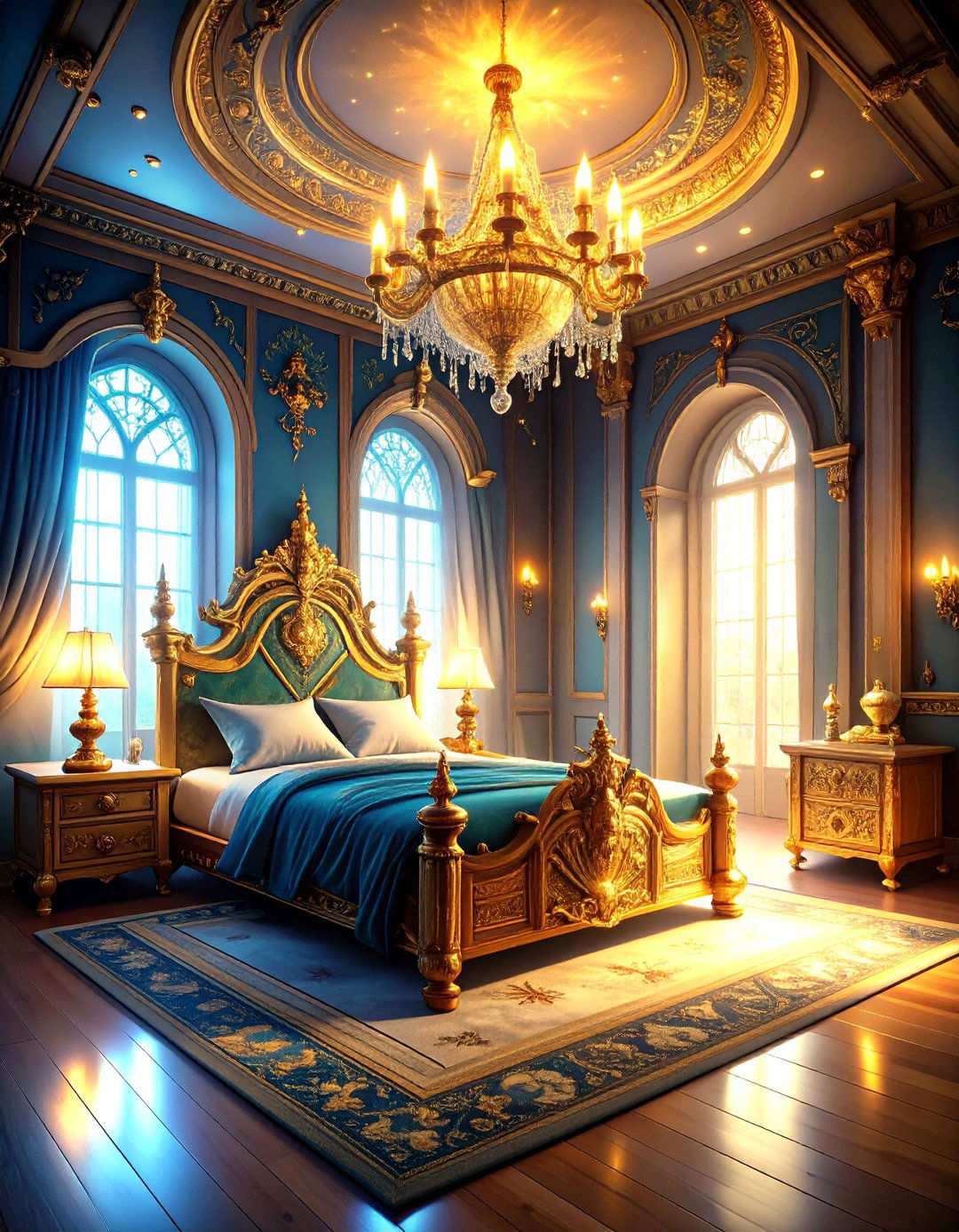 Thor Asgardian Lightning Realm - 24 Marvel Bedroom Ideas