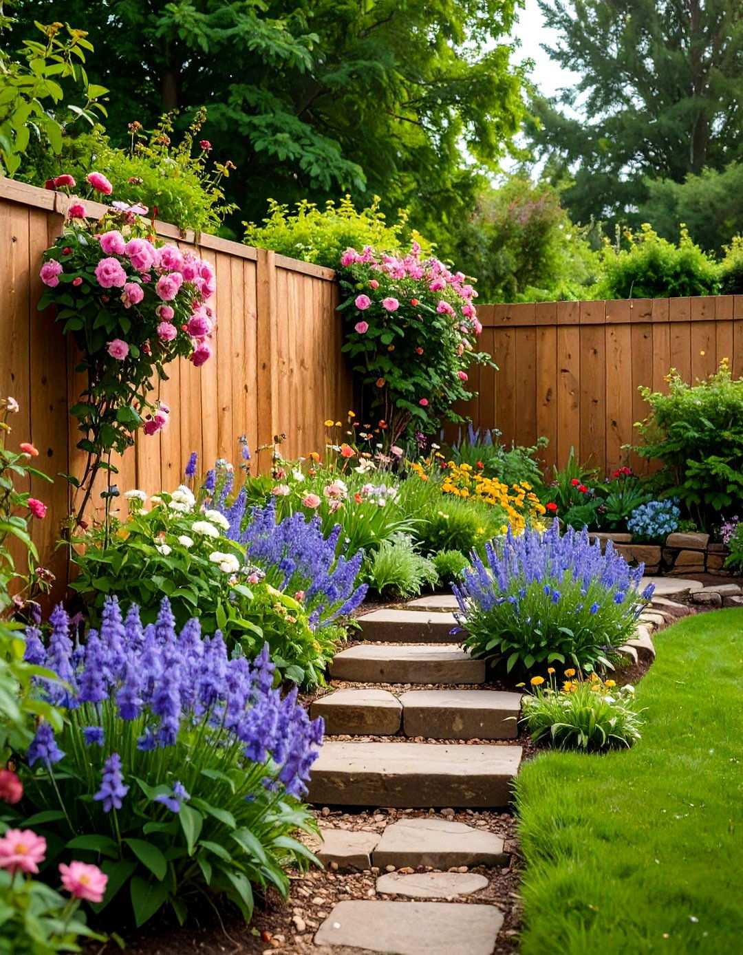 Timber Sleeper Terraced Design - 24 Tiered Garden Ideas