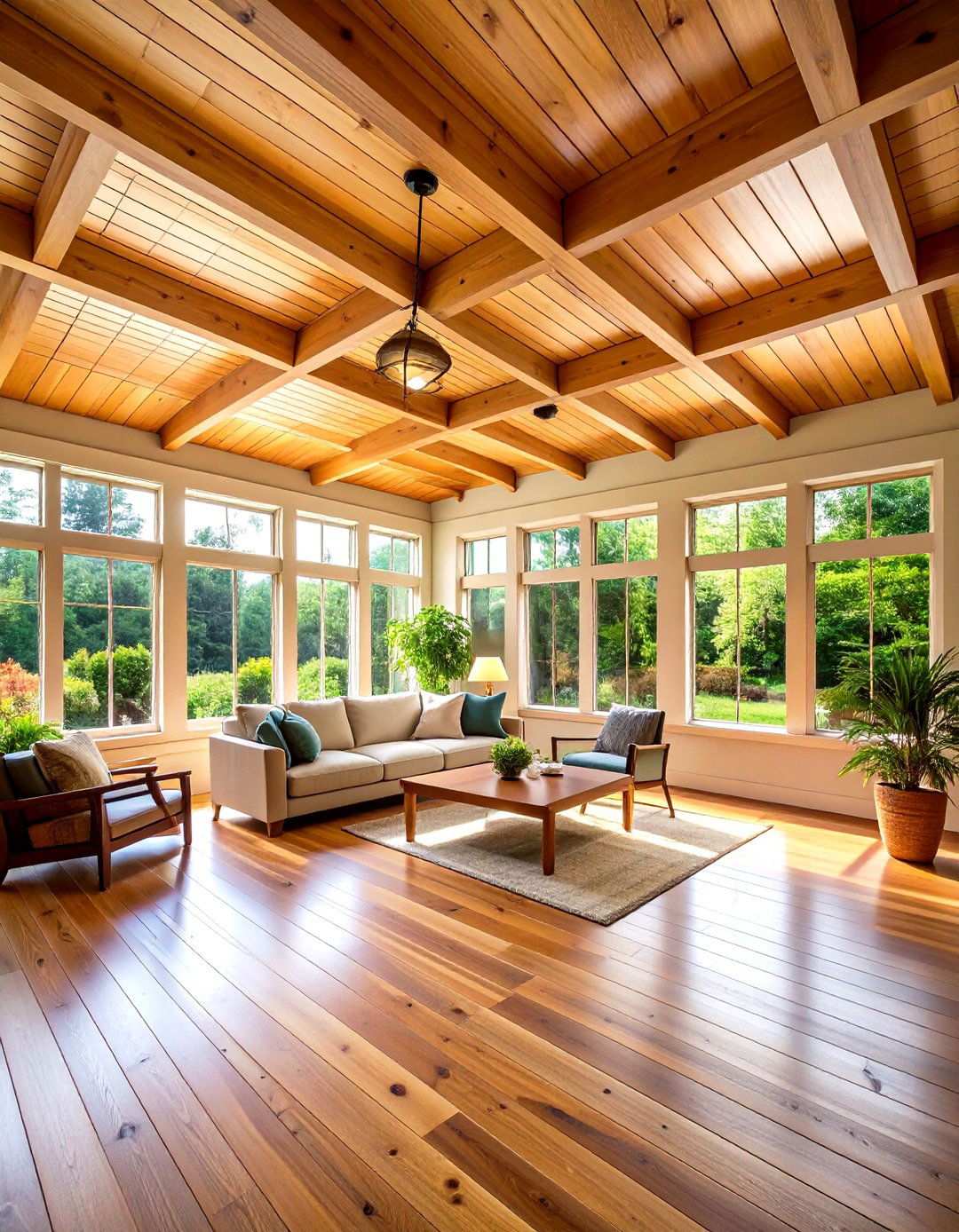 Tongue and Groove Sunroom Ceilings - 24 Sunroom Ceiling Ideas