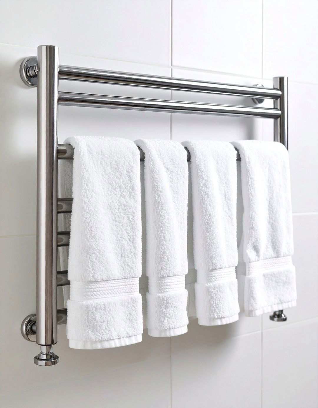 Towel Warming Radiator - 24 Towel Storage Ideas