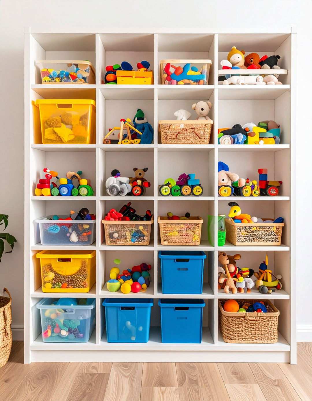 Toy Library Rotation System - 24 Playroom Storage Ideas