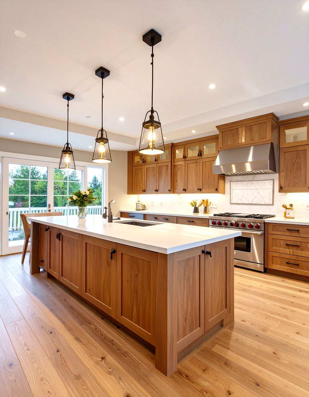 Track Lighting Illumination System - 24 Small Galley Kitchen Ideas on a Budget