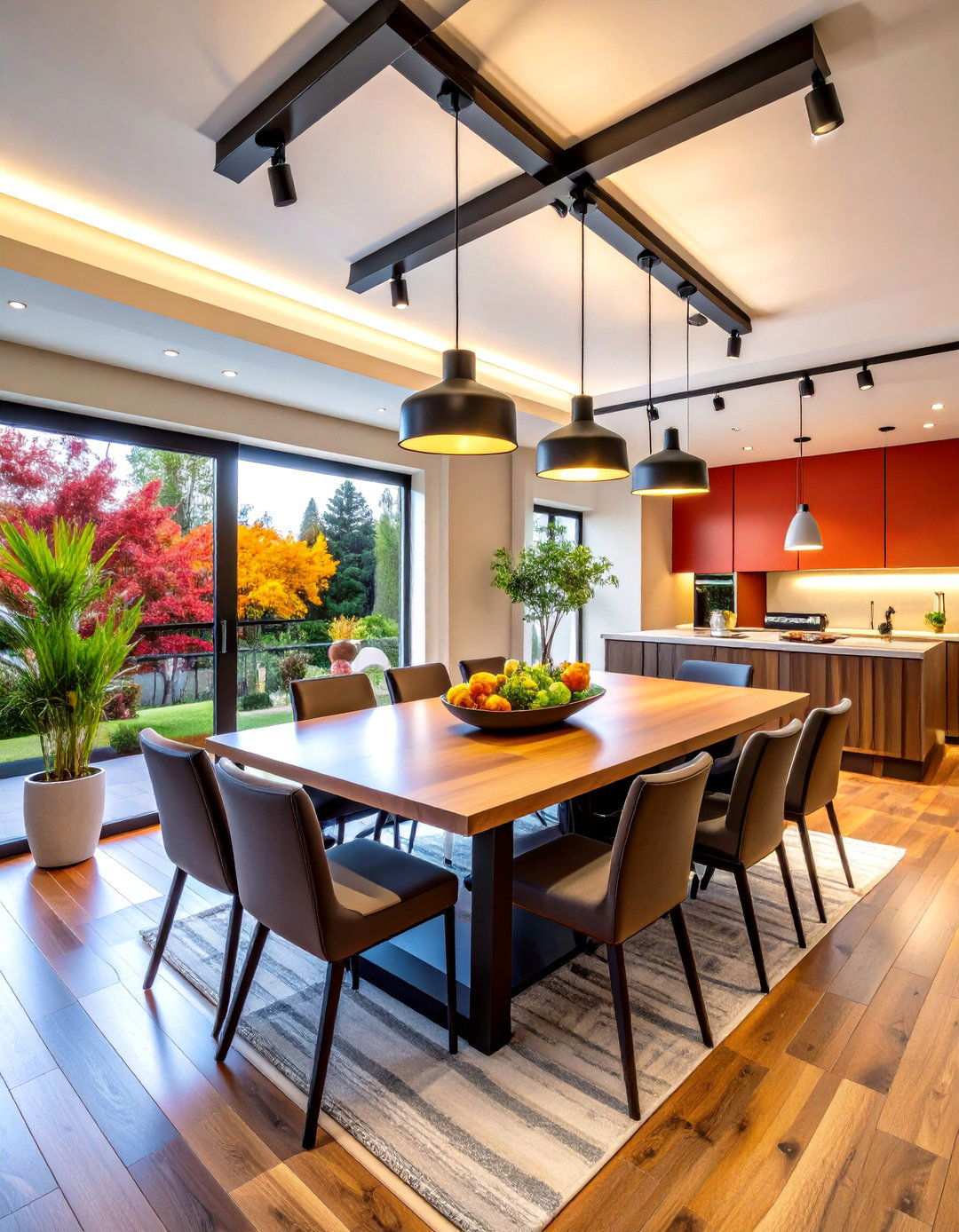 Track Lighting Systems - 24 Small Dining Room Lighting Ideas