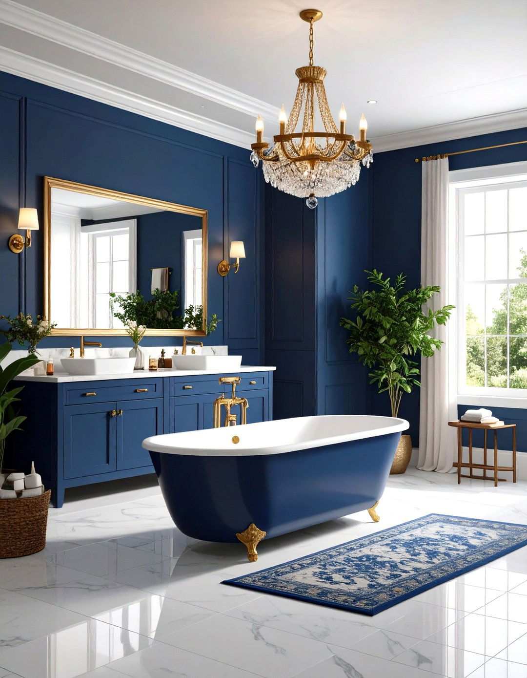 Traditional Color Scheme Bathroom - 24 Traditional Bathroom Ideas