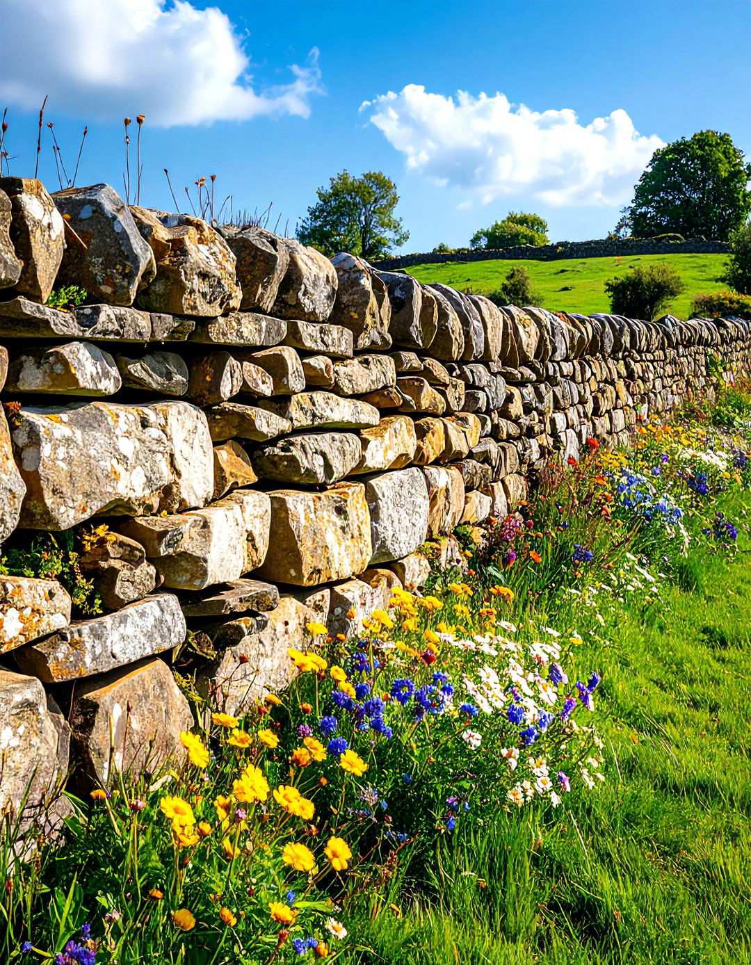 Traditional Dry Stone Boundary Walls - 24 Stone Wall Ideas