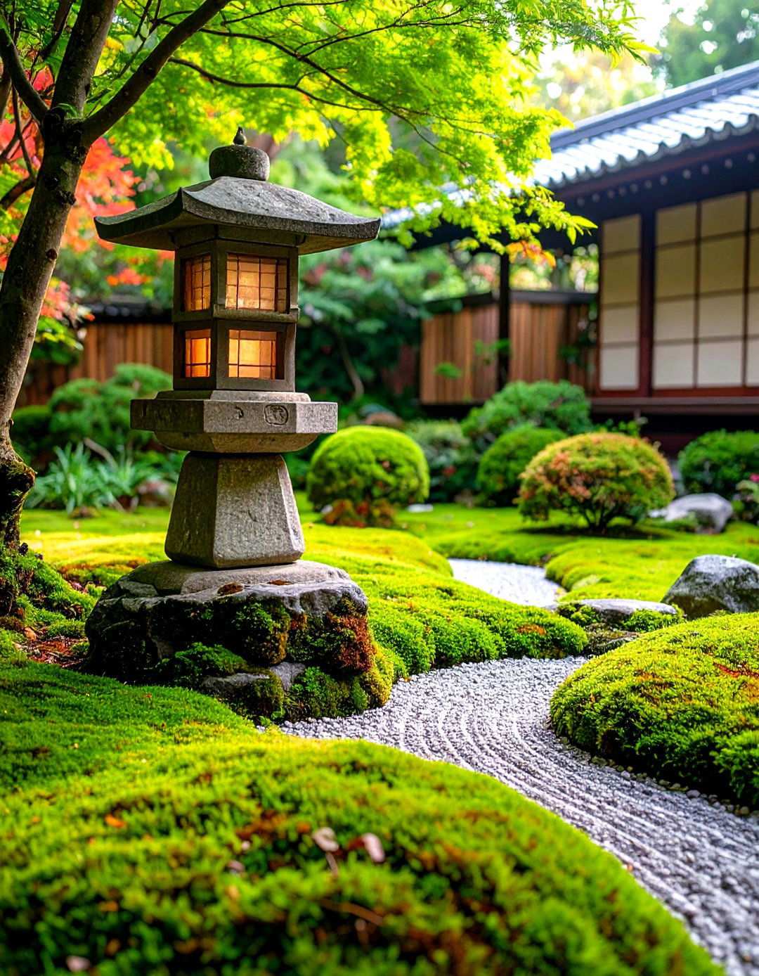 Traditional Japanese Zen Moss Garden - 24 Moss Garden Ideas