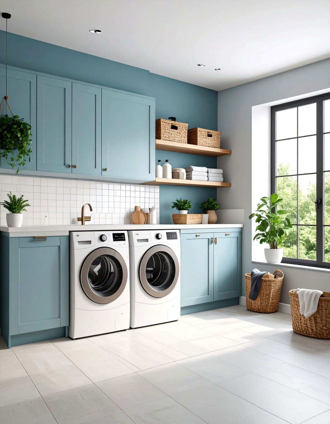 Traditional Laundry Room Efficiency - 24 Traditional Interior Design Ideas