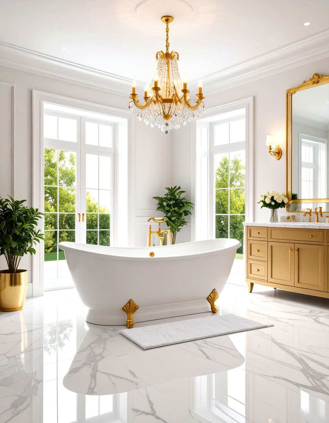 Traditional Luxury Master Suite - 24 Large Bathroom Ideas