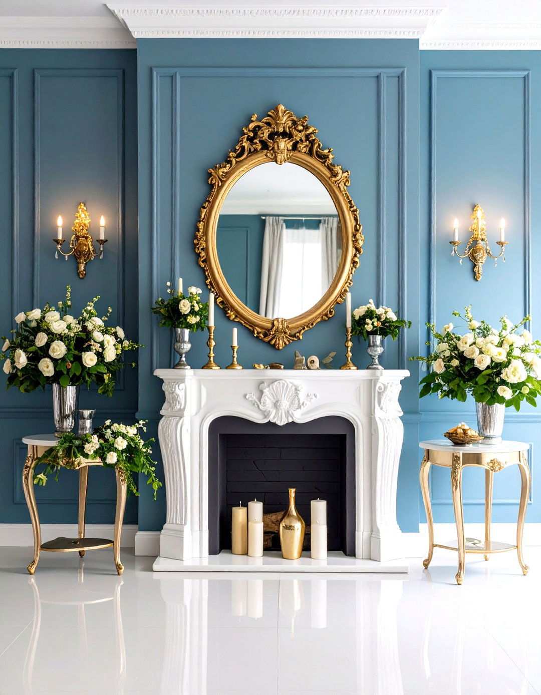 Traditional Mantel Styling - 24 Traditional Living Room Ideas