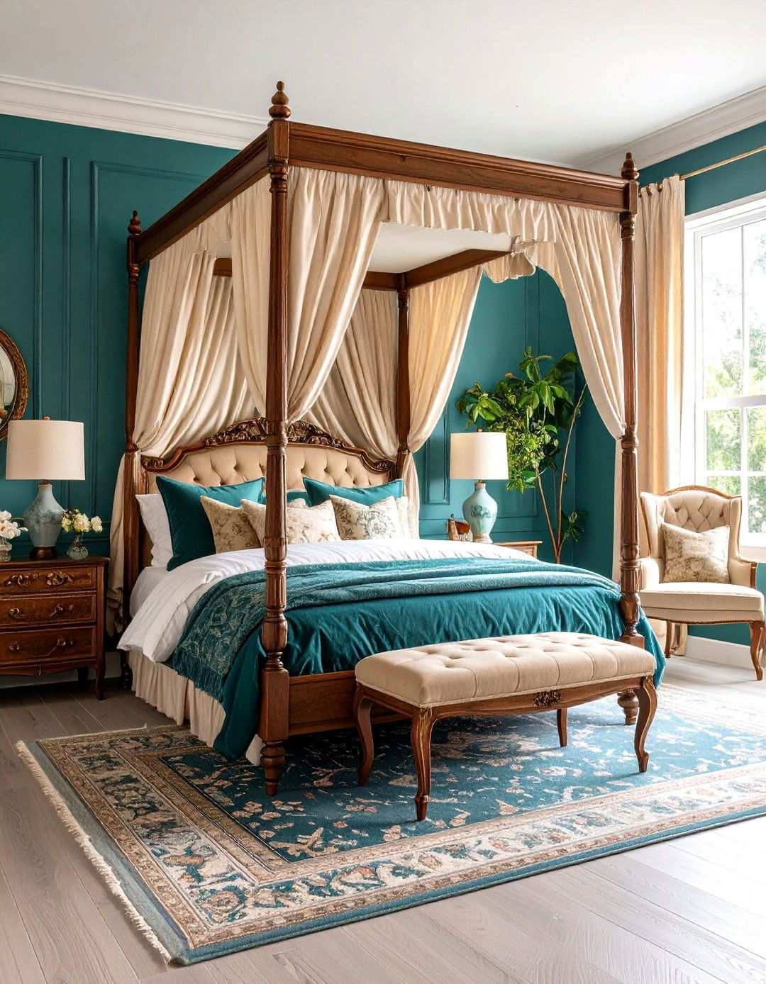 Traditional Masculine Bedroom Style - 24 Men's Bedroom Ideas