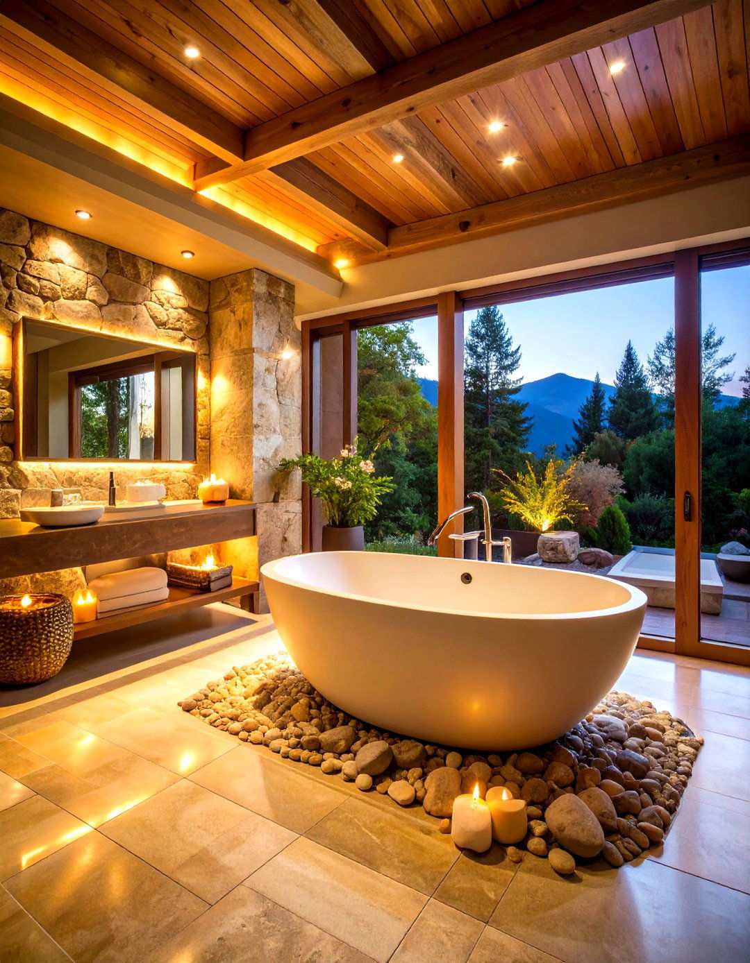 Traditional Spa Retreat Bathroom - 24 Traditional Bathroom Ideas
