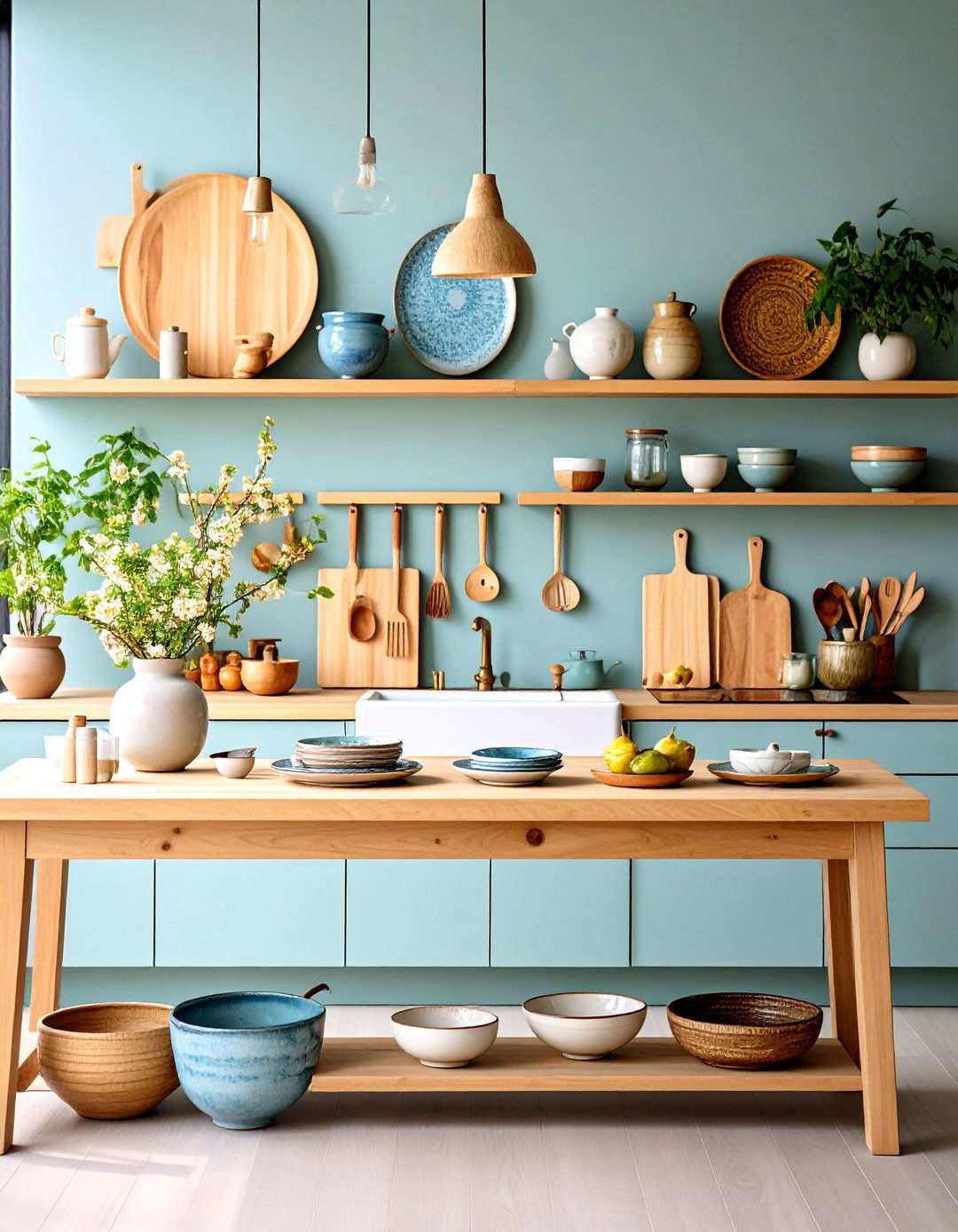 Traditional Tool Display and Functional Organization - 24 Japanese Style Kitchen Ideas