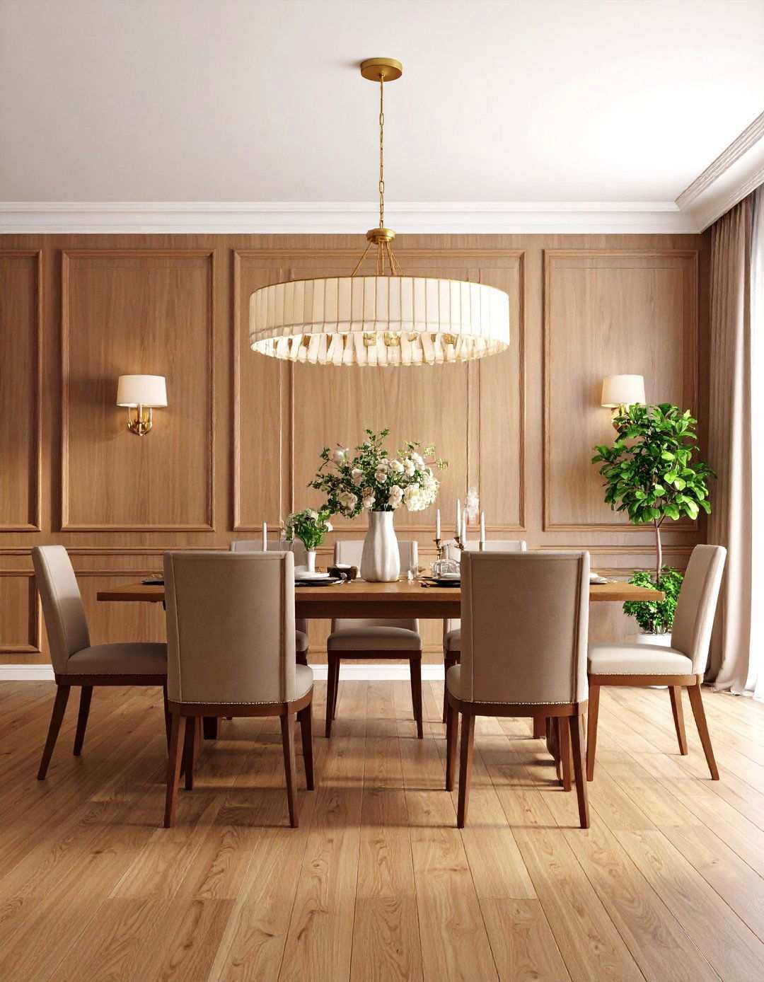 Traditional Wainscoting Panels - 24 Wall Trim Ideas