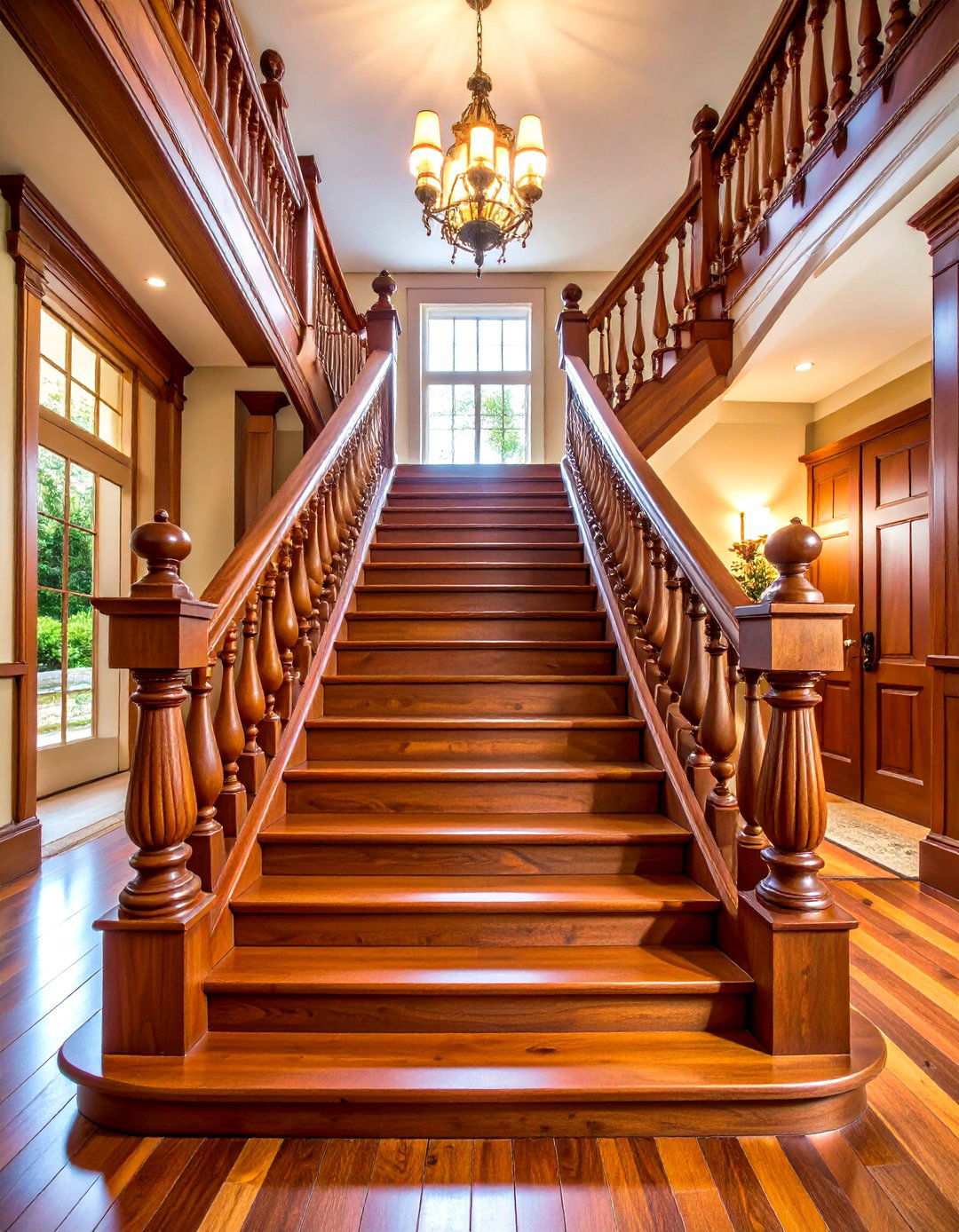 Traditional Wooden Staircase Craftsmanship - 24 Wooden Staircase Ideas