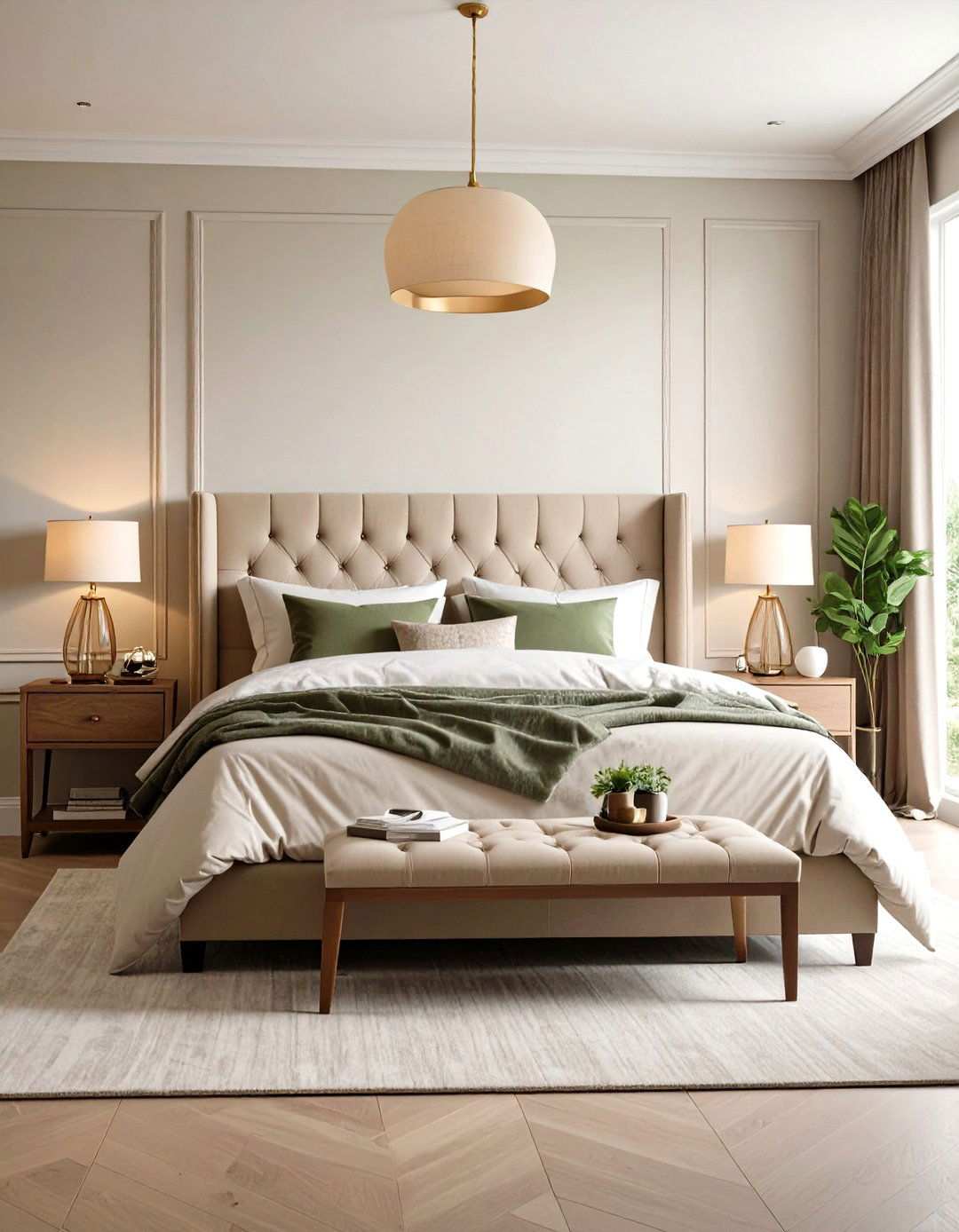 Transitional Bedroom Retreat - 24 Transitional Interior Design Ideas