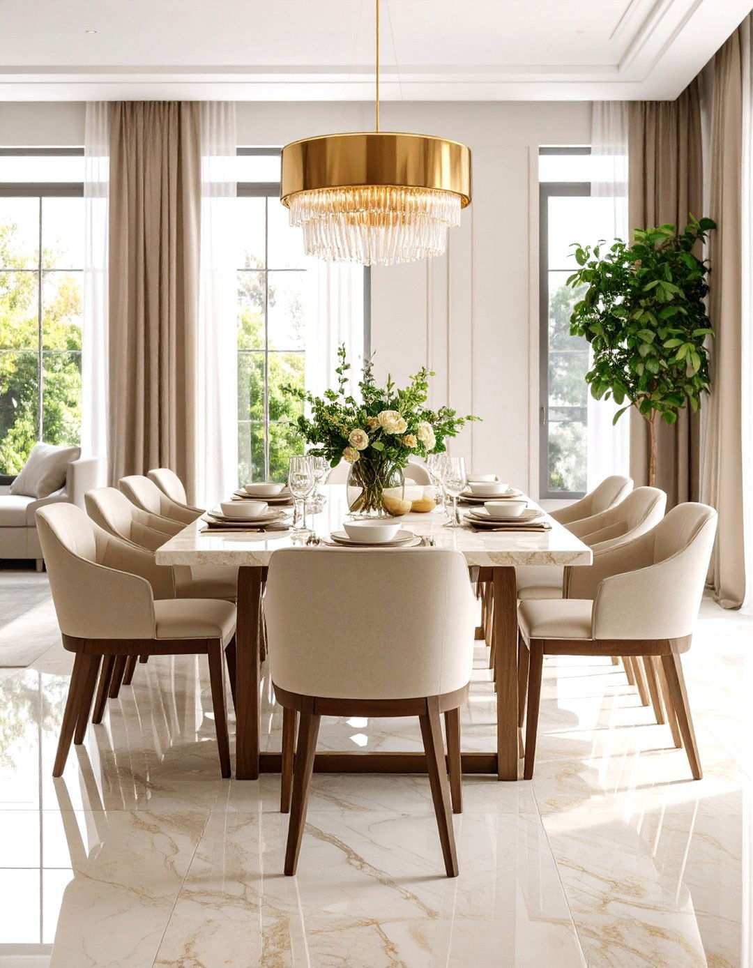 Travertine Dining Tables - 24 Table Design Ideas