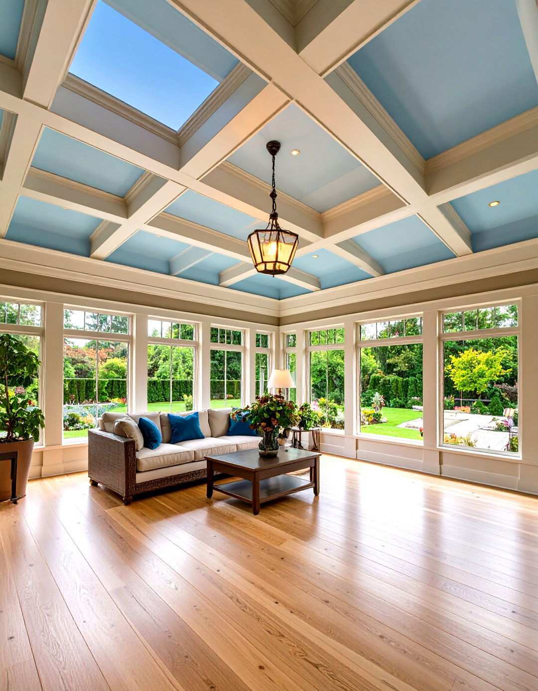Tray Sunroom Ceiling Configurations - 24 Sunroom Ceiling Ideas