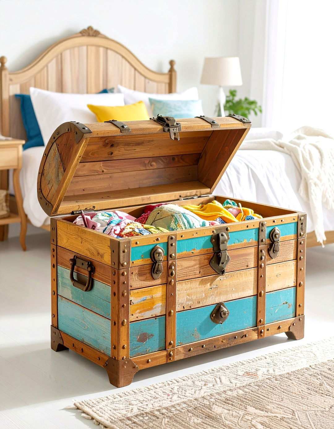 Treasure Chest Storage Solutions - 24 Mermaid Bedroom Ideas